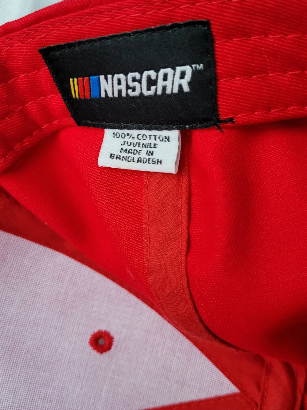 Daytona International Speedway Red Embroidered Racing Cap Size OS